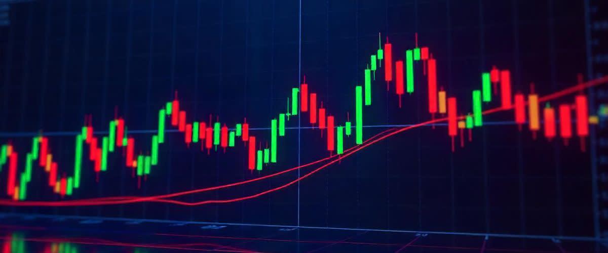 Inverted Hammer: candlestick chart in trading. 