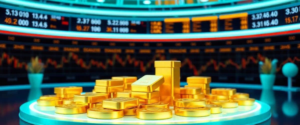 CFD de oro: especule sobre el precio del oro sin poseer realmente el metal físico.