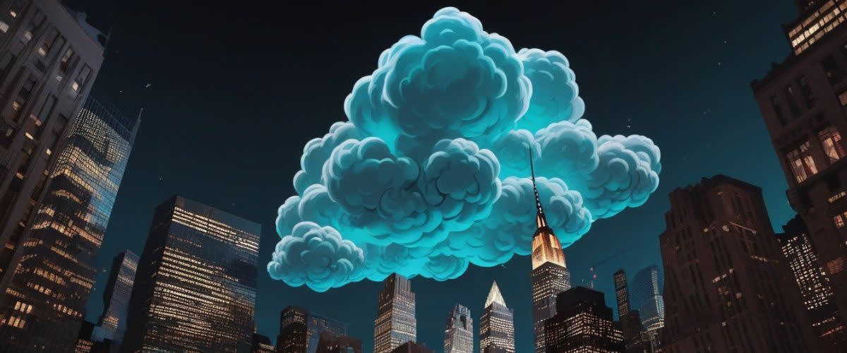 華爾街上空的交易代表中的一目均衡表雲是什麼