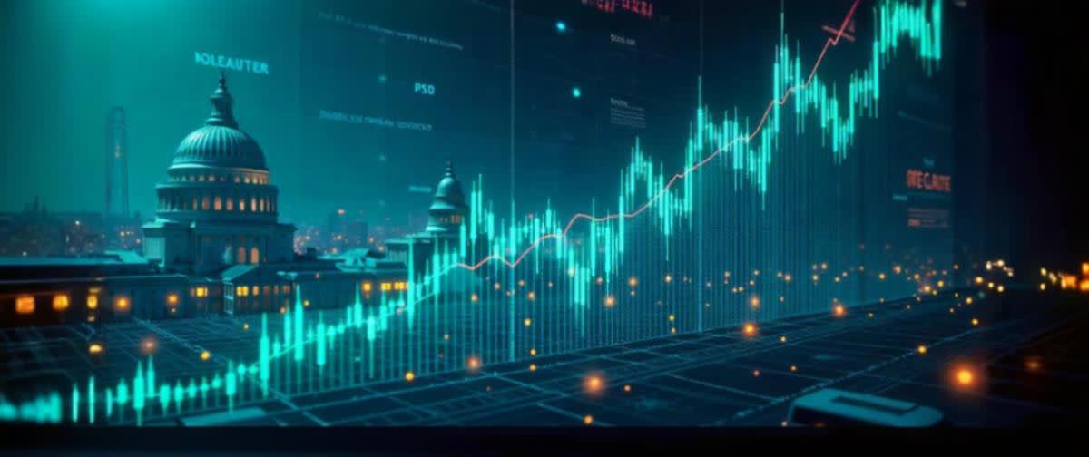 Palantir stock surge, AI growth, $150 target, government & commercial expansion, tech theme.