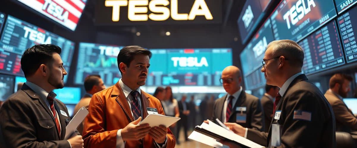 Tesla Stock Forecast 2024-2050: Traders diskuterer TESLAs aksjer.