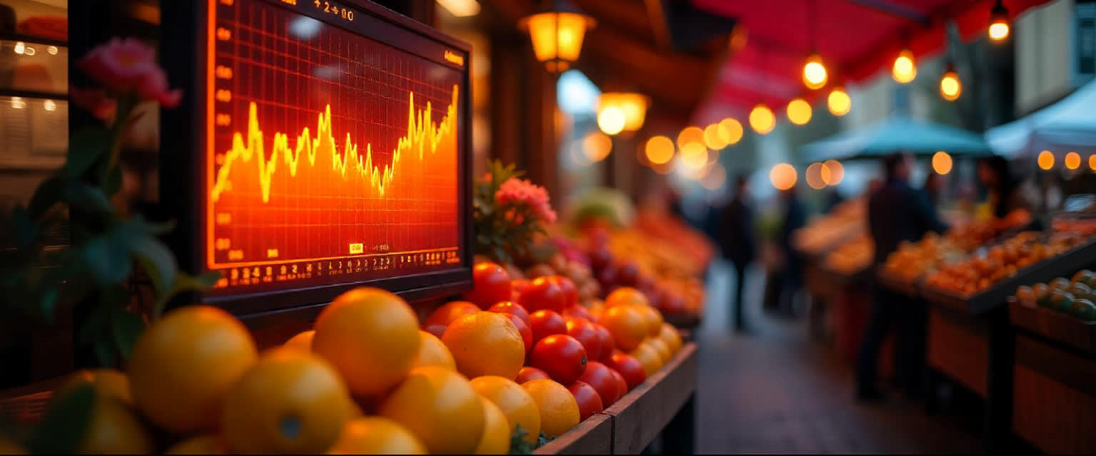 Glödheta svenska inflationsgrafer lyser på marknaden
