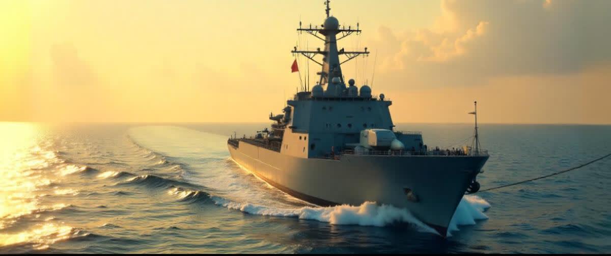 US Navy's new destroyer showcases cutting-edge tech for modern naval warfare.