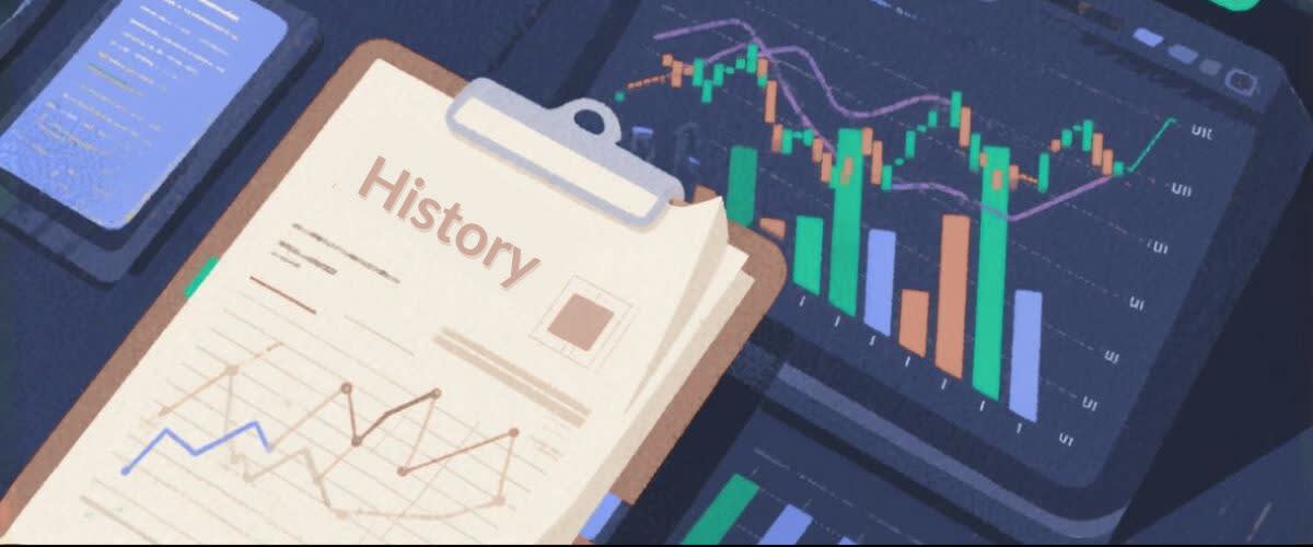 Handelshistorik: manuella liggare förvandlas till ett elegant TradingView med dynamiska dataströmmar.