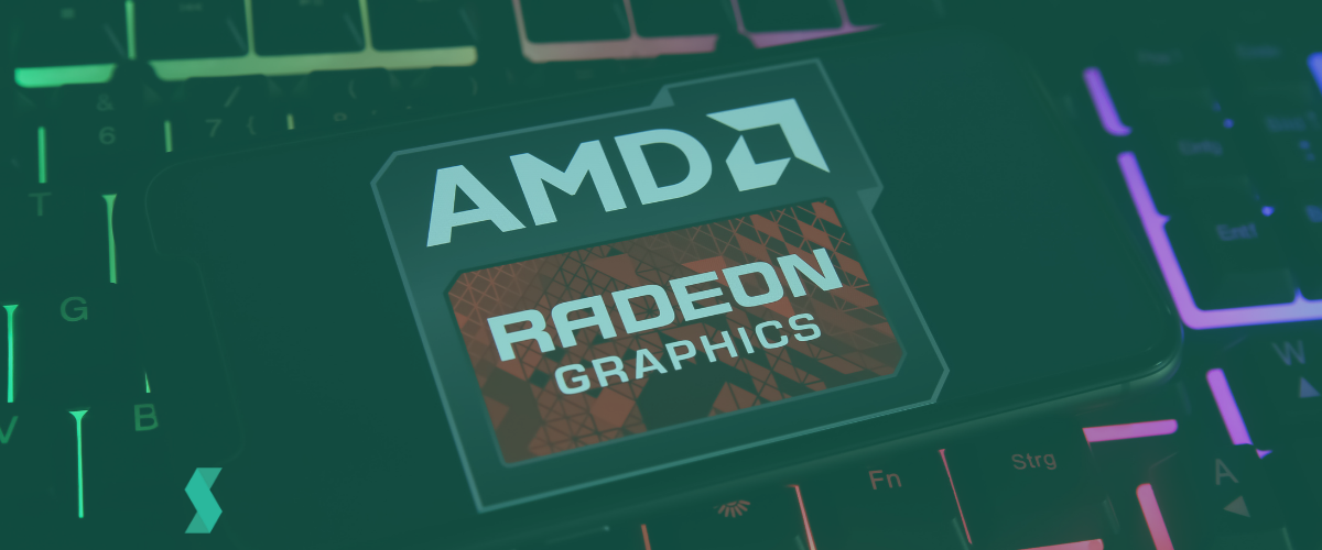 AMD graphic card on gaming keyboard