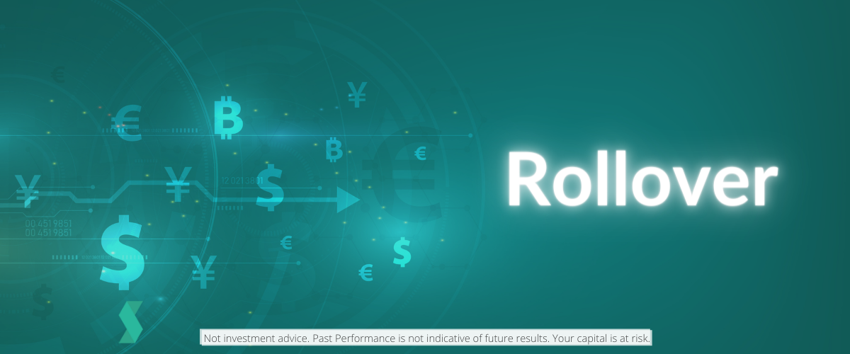 Rollover with currency sign backgrou