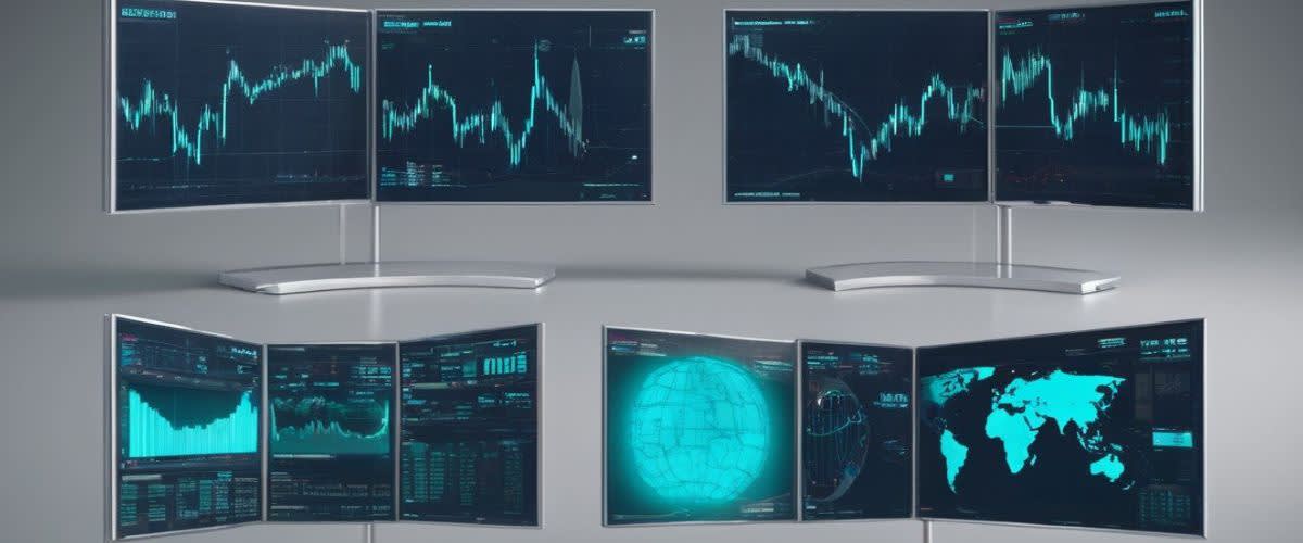 Open option: Screens displaying various data types for open option in trading.