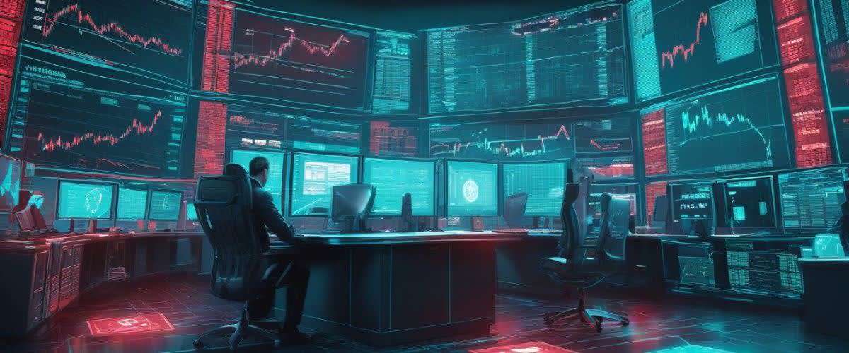 
                Opzioni di trading: immagine che mostra una persona che monitora i grafici di trading