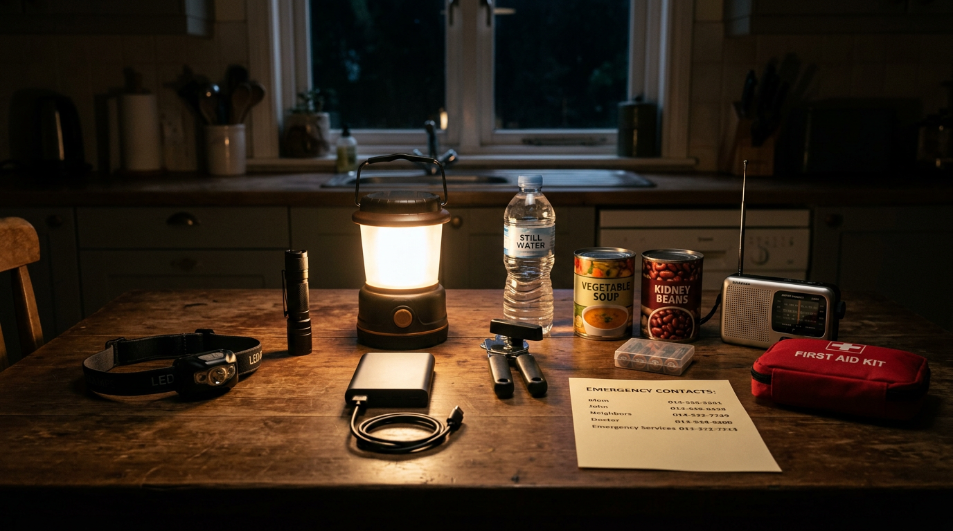 Power Outage Kit for Home: What to Buy First, What Can Wait