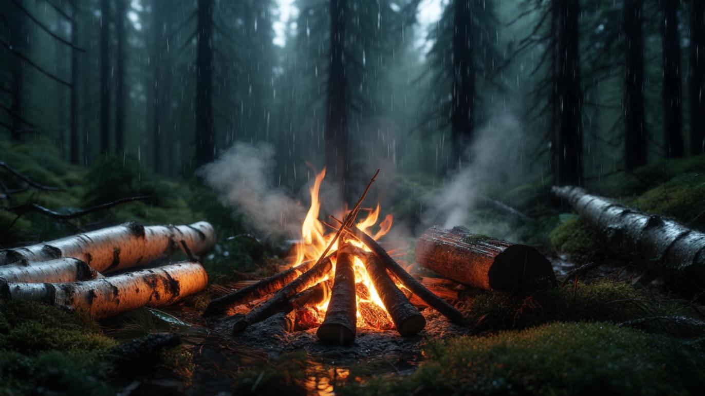 Mastering Fire in the Rain: Lighting a Blaze When Everything is Soaked