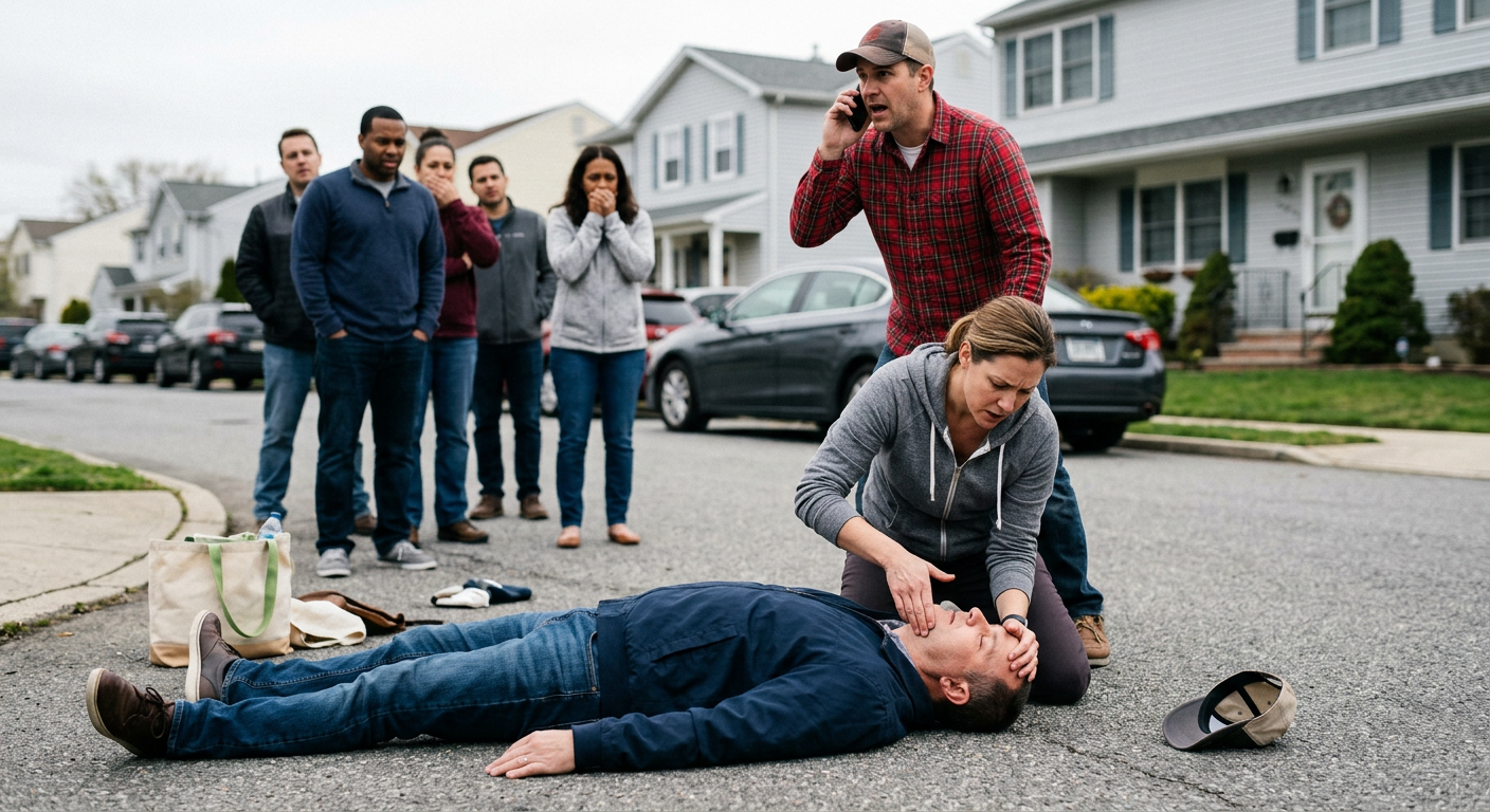 The First Minute When Someone Collapses