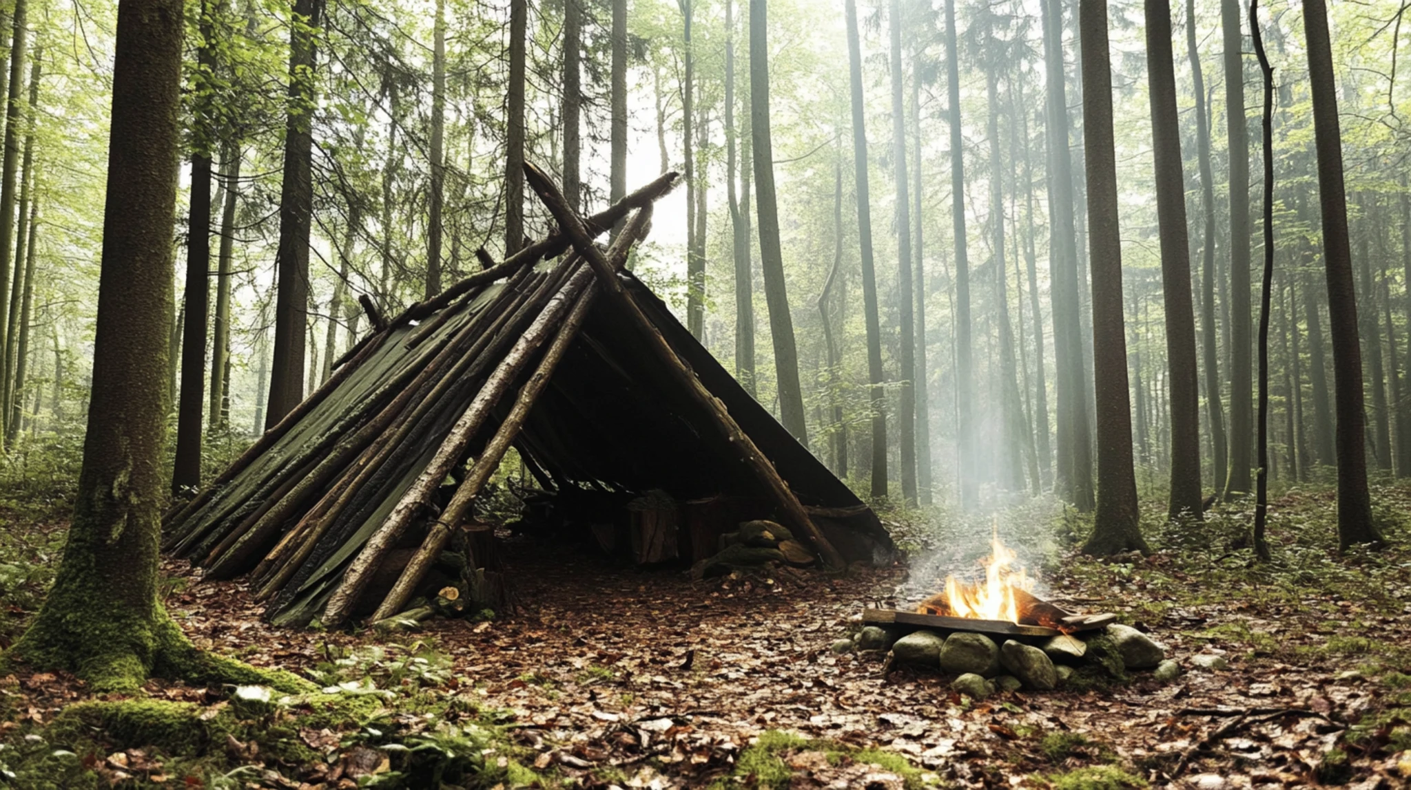 How to Build a Wilderness Survival Shelter