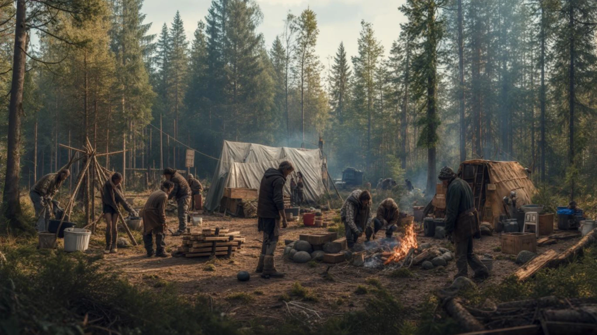 The First Community: How to Rebuild Society When You're One of the Last Left