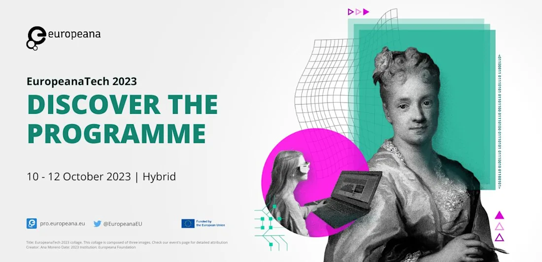 EuropeanaTech 2023 - discover the programme