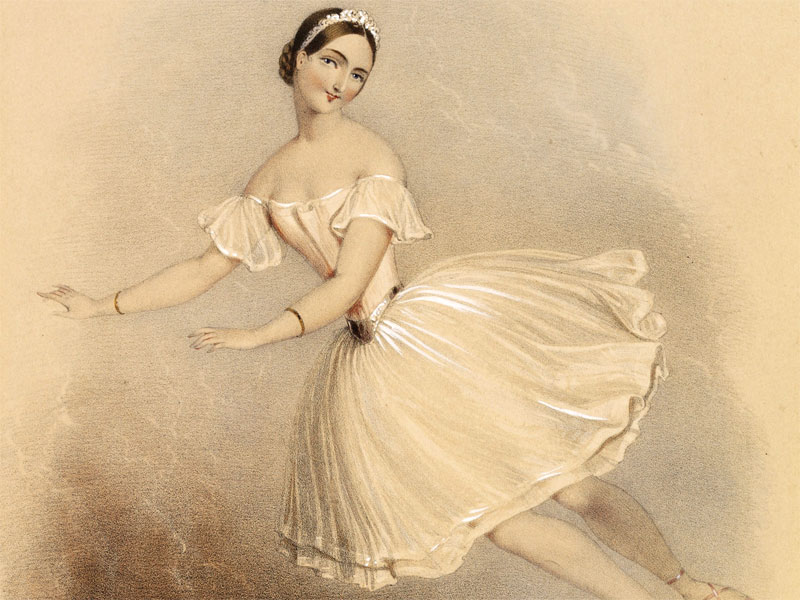 across Europe: Danish prima ballerina Lucile Grahn | Europeana