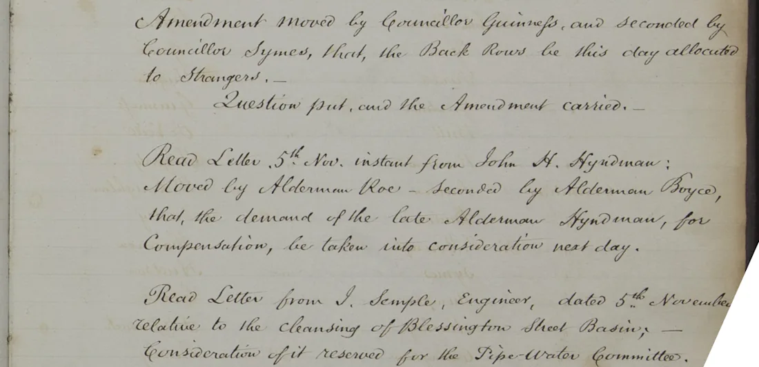 Handwritten lines of text