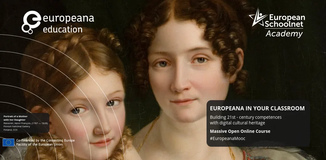 Portrait of a mother with her daughter