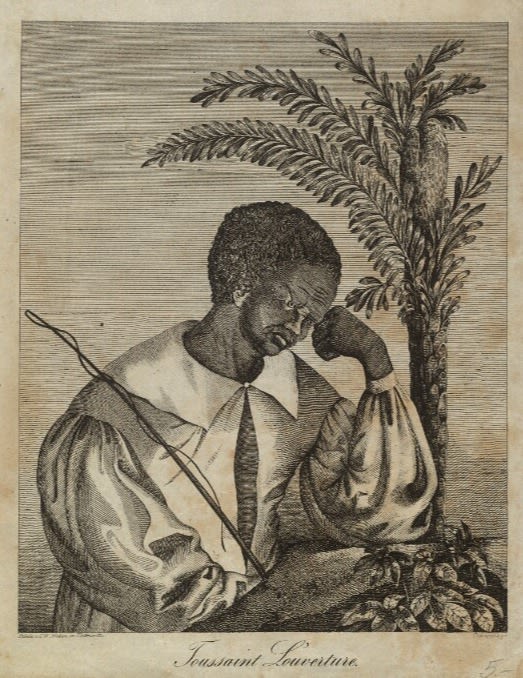 Portrait imprimé de Toussaint Louverture