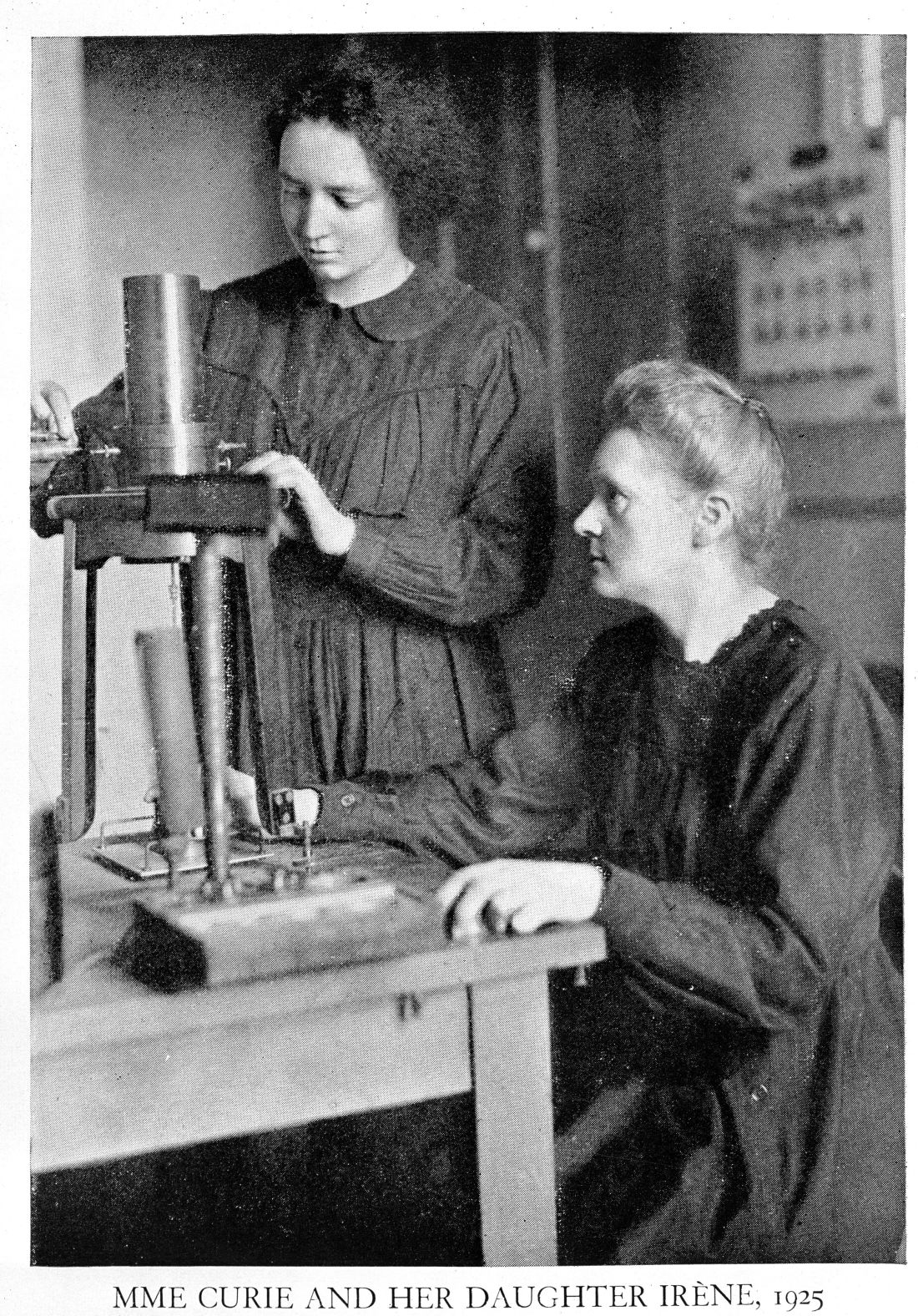 marie curie radioactivity experiment