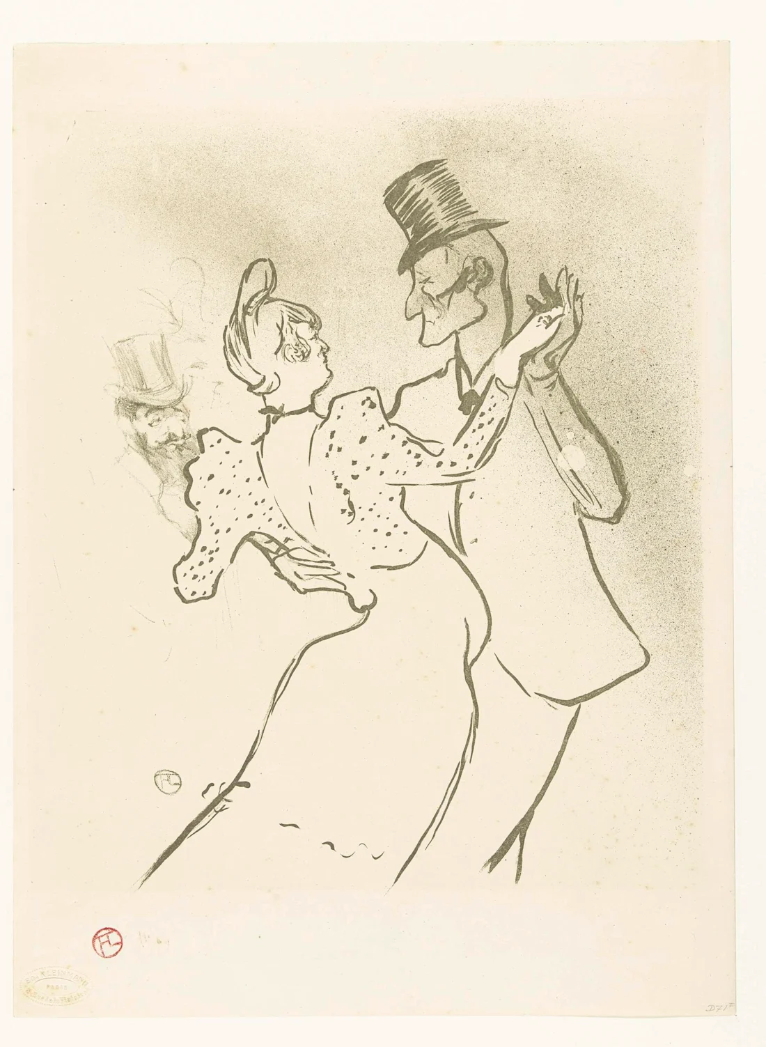 Moulin Rouge 1944 door Nata Statzner (2025) : Schilderij Acryl op Canvas -  Singulart, image size:1100x1503