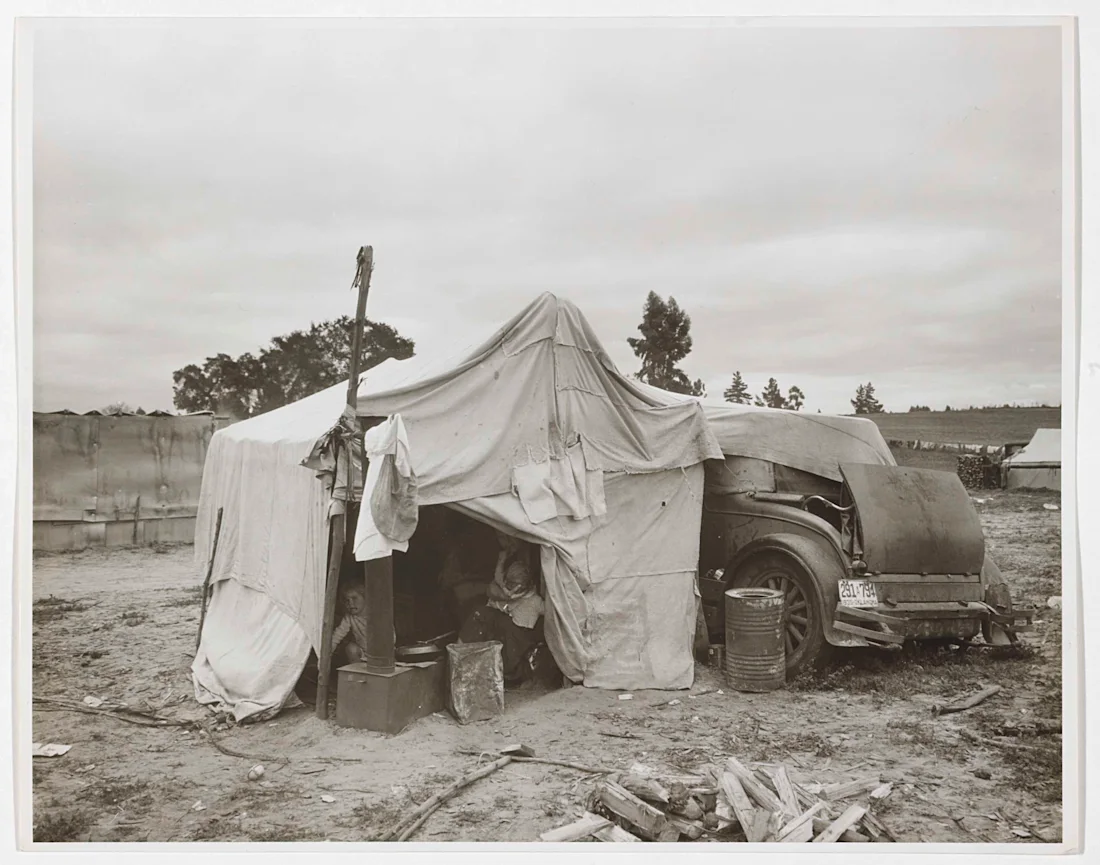 Through the eyes of Dorothea Lange | Europeana, image size:1100x865