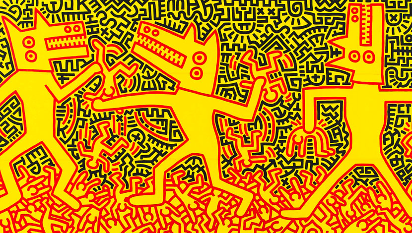 Keith Haring in Europe