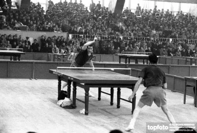 Carte Collection Tennis De Table 1979 - Richard Bergmann - Éditions Rencontre