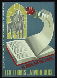 Lea libros...vivira mas : 23 abril dia del libro : bajo el patrocinio de la Dirección General de Información | Pla Domènech, Jordi, 1917-
