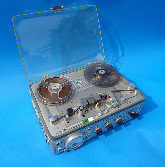 4'' Vintage Recording Magnetic Tape in Box, Cardboard Box, 2pcs
