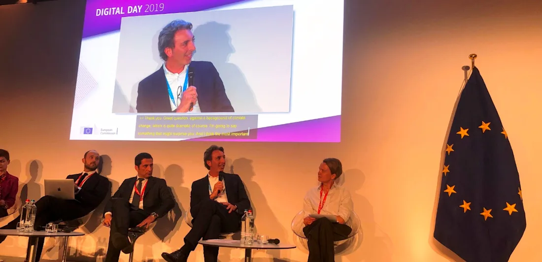 Harry Verwayen speaking at Digital Day 2019