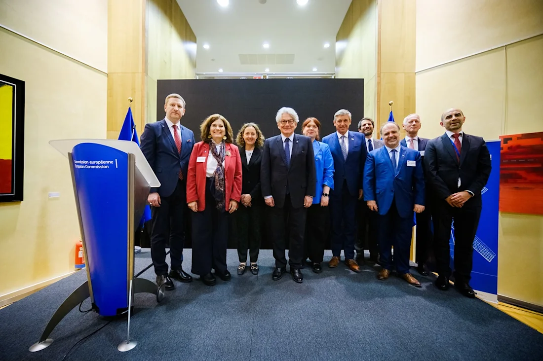 EU ministers of culture at the High-level event of the Twin it! campaign,