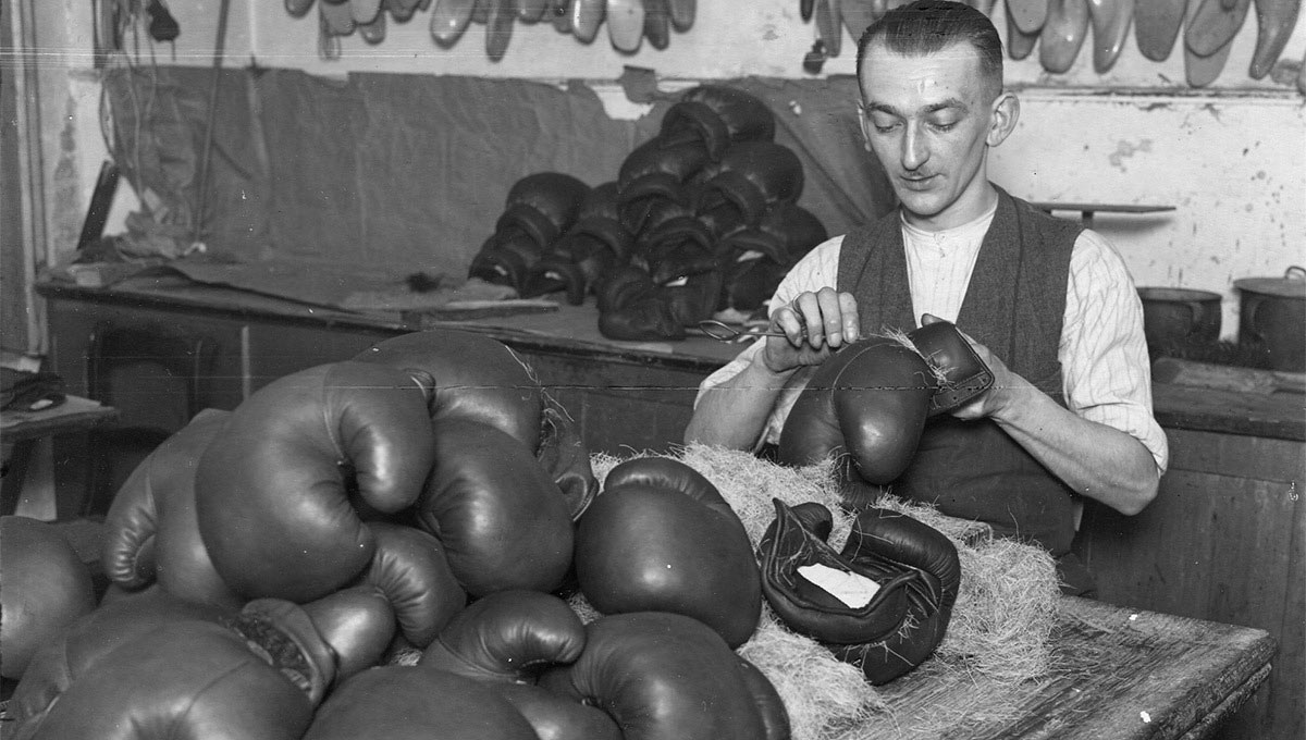 blue boxing gloves everlast