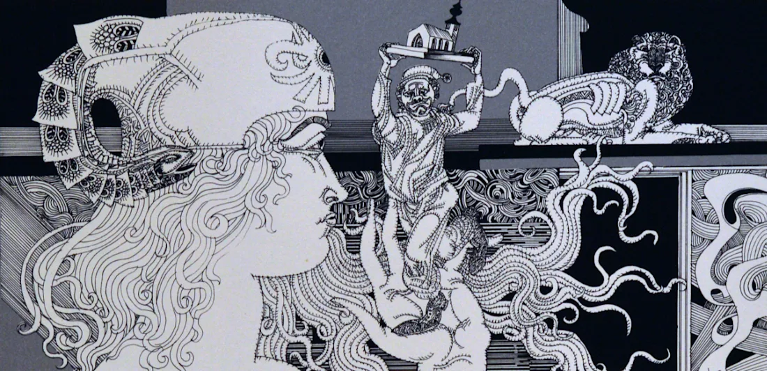 Picture of a Parca (plural, Parcæ) as the female personifications of destiny who directed the lives (and deaths) of humans and gods. They are often called the Fates in English, and their Greek equivalent is the Moirai