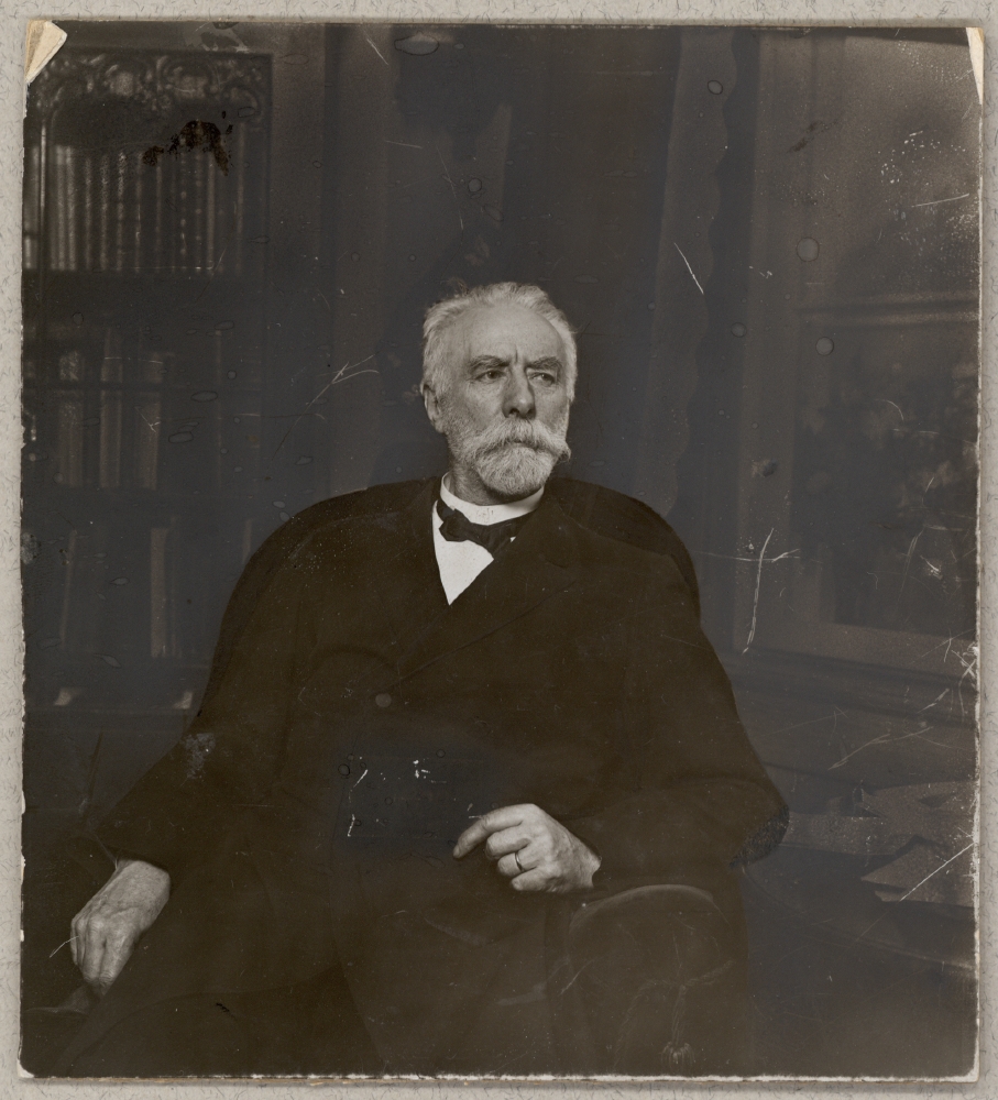 Fredrik Bajer (1837-1922), Unknown photographer.