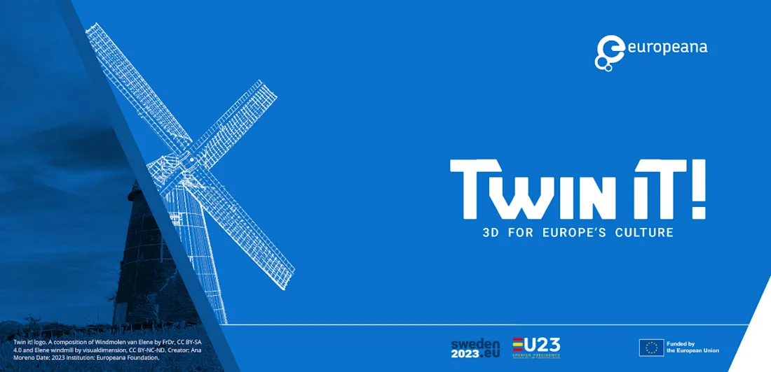 Twin it! campaign imagery showing a windmill