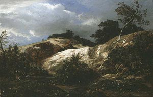 Landschaftsstudie l Schirmer, Johann Wilhelm 