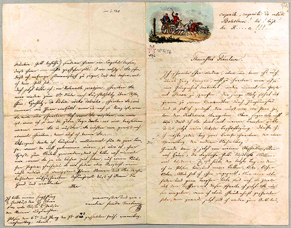 hand-written letter