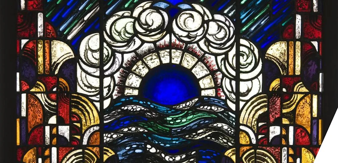 Stained glass window