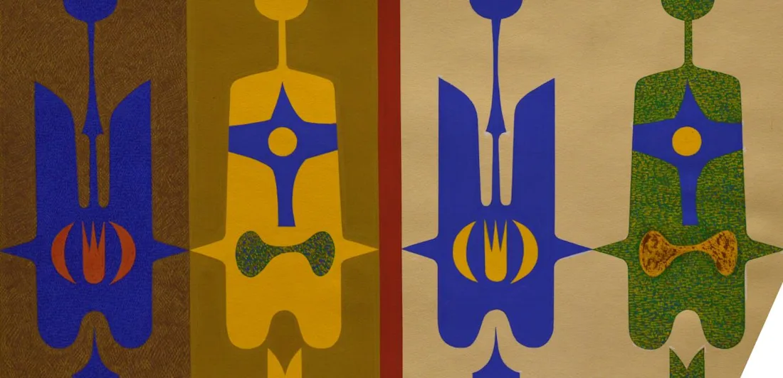 Symbolic figures in four fields