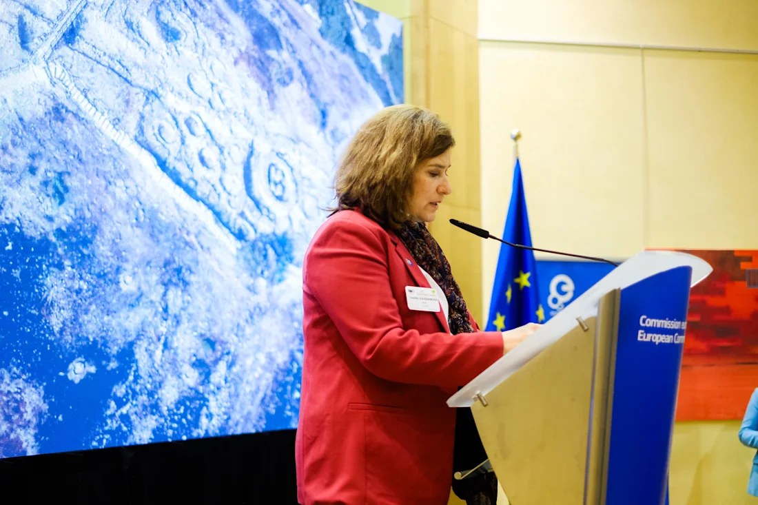 Vasiliki Kassianidou, Deputy Minister of Culture of the Republic of Cyprus at the High-level event of the Twin it! 3D for Europe s culture campaign