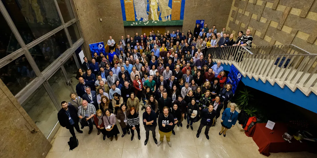 A group of people at Europeana 2019