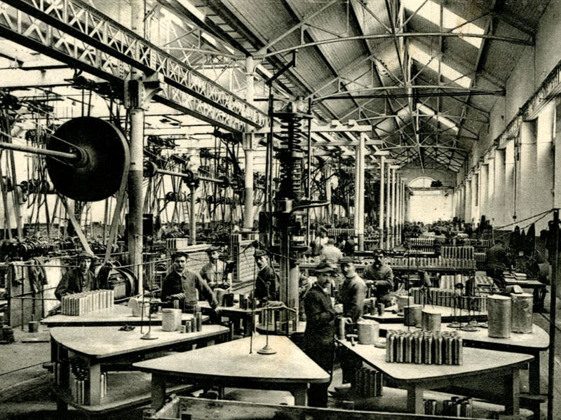 the industrial revolution factories