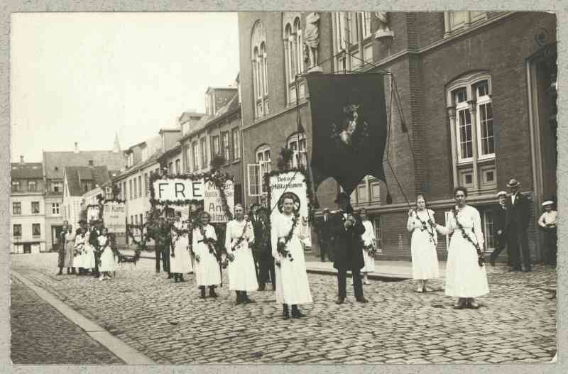 Antimilitarist demonstration. Unknown photographer