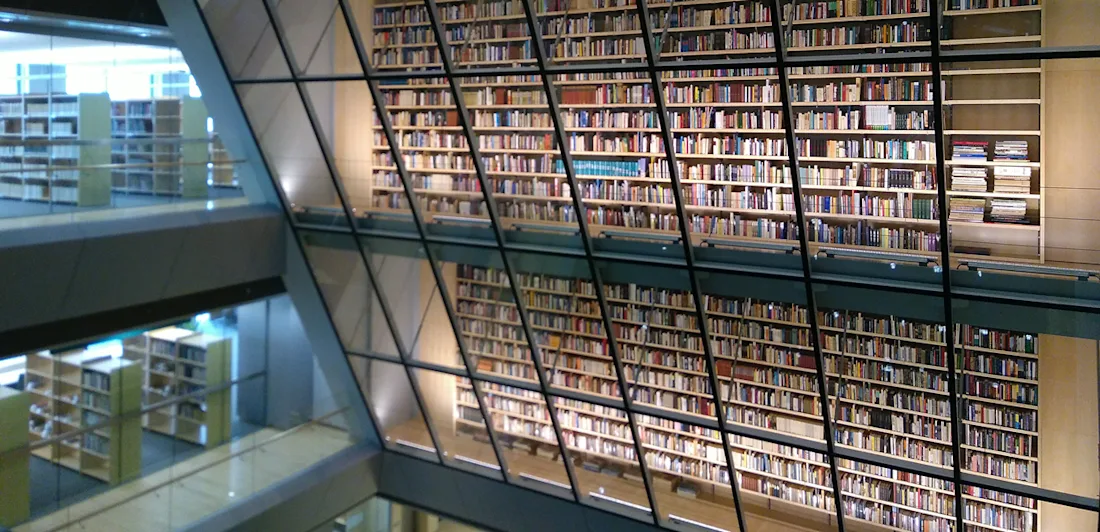The People's Bookshelf at the National Library of Latvia