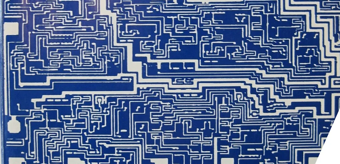 Illustration of a computer chip