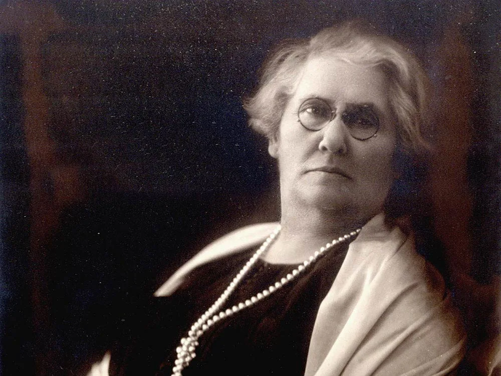 black and white portrait photograph of Jelena J. Dimitrijević.