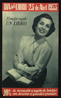 Dia del libro : 23 abril 1953 : El mejor regalo un libro | Bargués