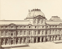 Binnenplaats ('Cour') van het Louvre, Parijs