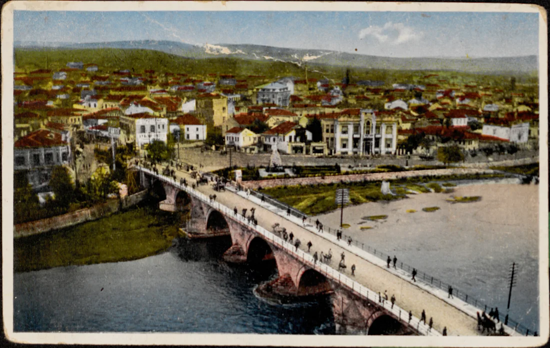 Tirage Argentique Vintage (env. 1930) - Marché De Debar, Macédoine (Yougoslavie)