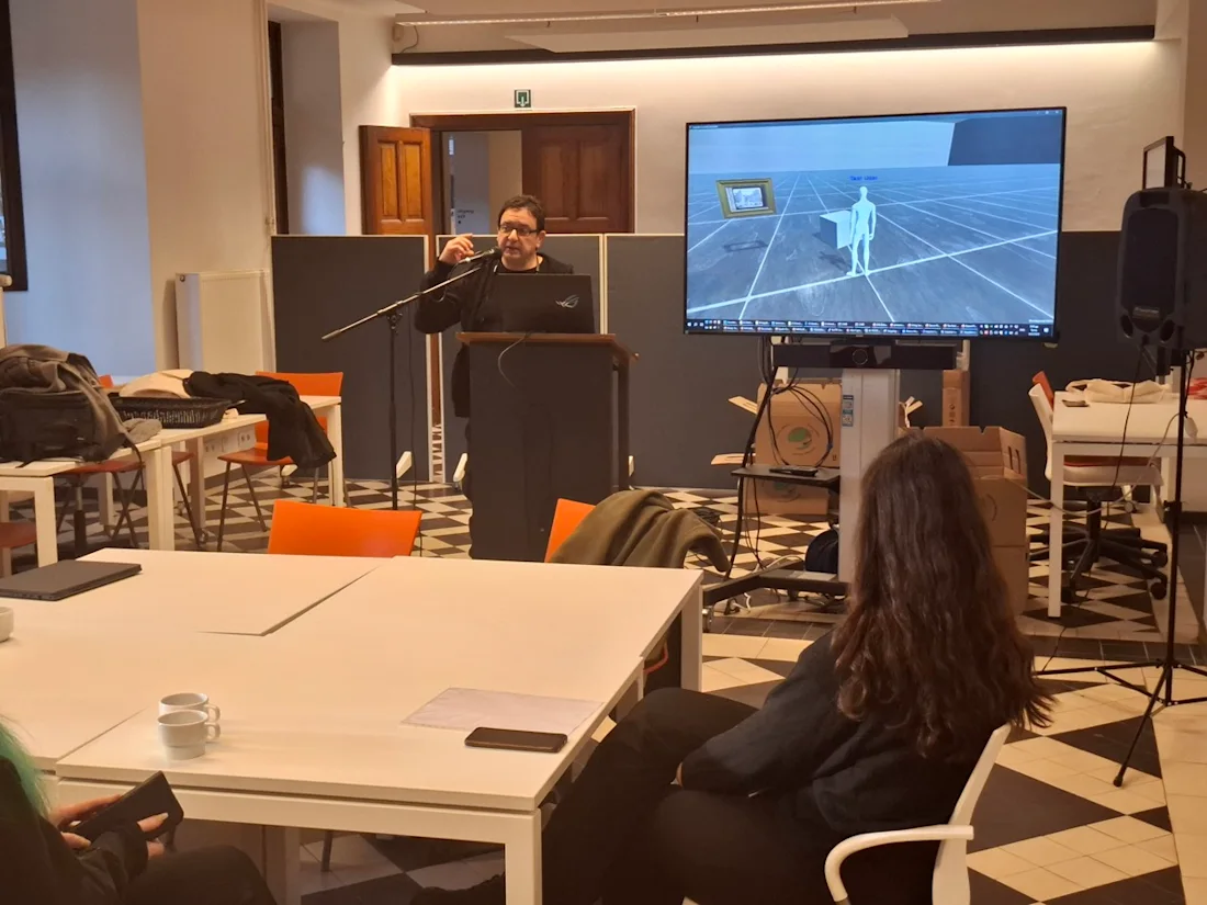 VR platform presentation by Dr George Anastassakis